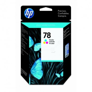 Original HP No. 78 (C6578D) Tri-Color ink cartridge